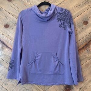 REI Cowl Neck Top S
